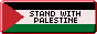 Stand with Palestine 88x31 Retro Banner
